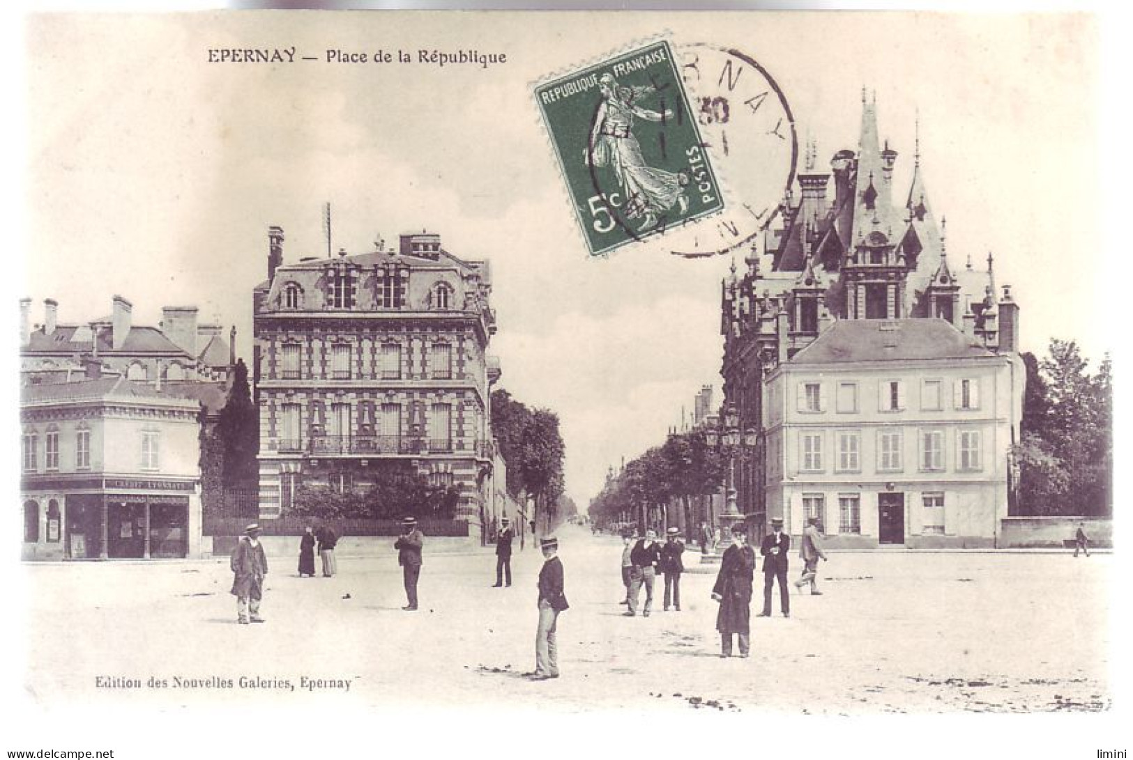 51 - EPERNAY - PLACE De La RÉPUBLIQUE - ANIMÉE - - Epernay