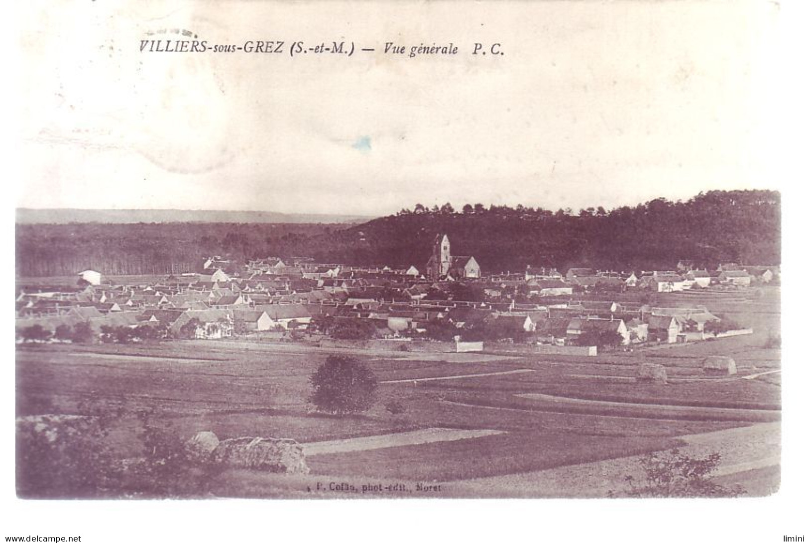 77 - VILLIERS  Sous GREZ - VUE GÉNÉRALE -  - Sonstige & Ohne Zuordnung