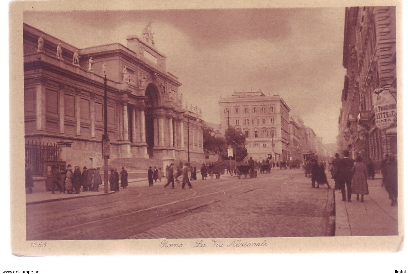 ITALIE - ROME - RUE NATIONALE - ANIMÉE -  - Transport