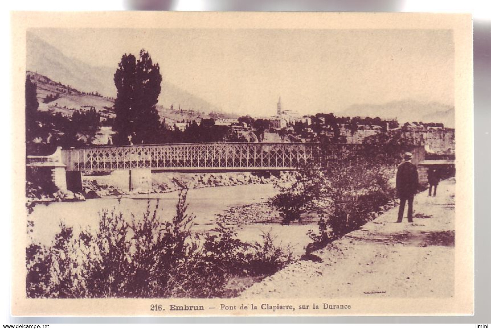 05 - EMBRUN -  PONT De La CLAPIERE Sur La DURANCE - ANIMÉE - - Embrun