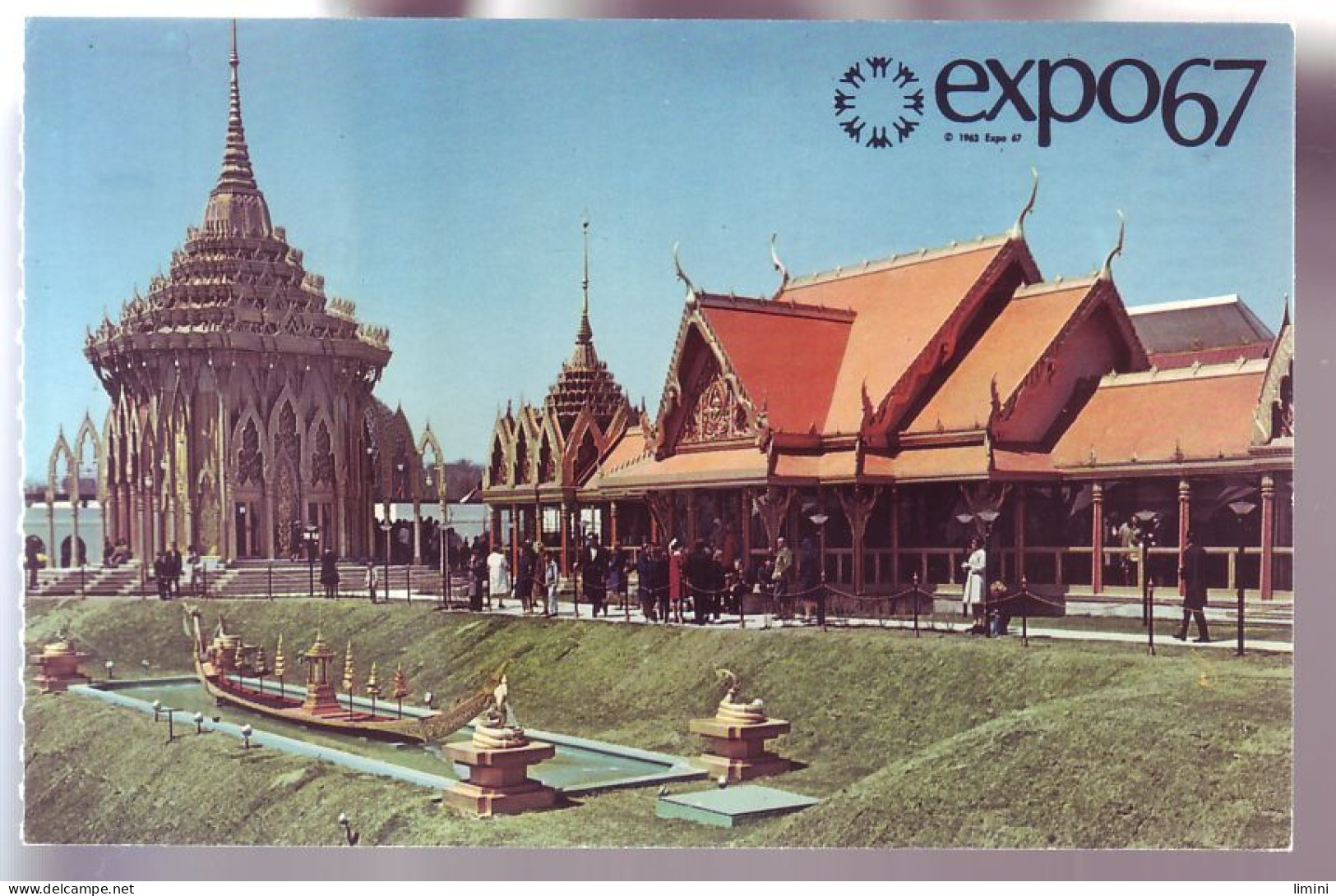 CANADA -  MONTRÉAL EXPO 1967 - PAVILLON De La THAÏLANDE - ANIMÉE - - Montreal