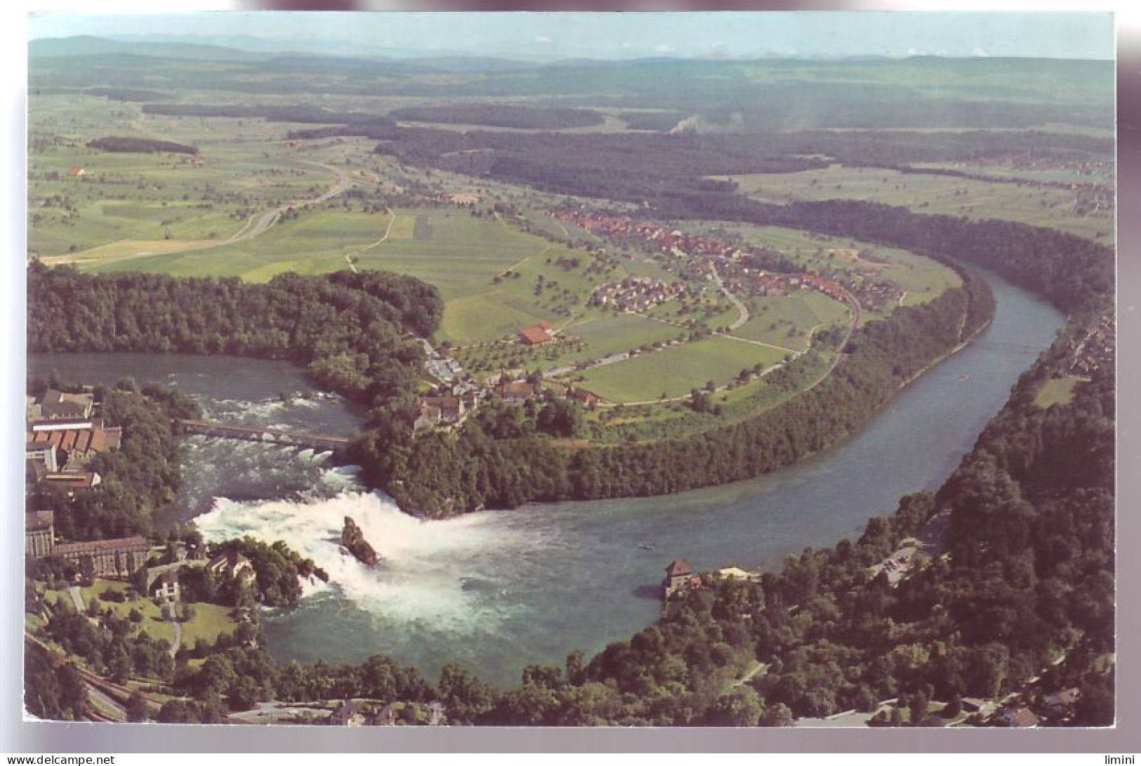 SUISSE - NEUHAUSEN - LES CHUTES  Du RHIN -  VUE AÉRIENNE -  - Altri & Non Classificati