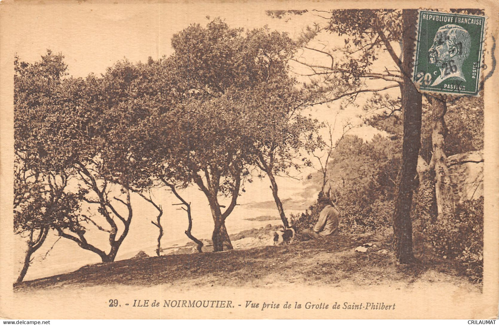 85-ILE DE NOIRMOUTIER  GROTTE DE SAINT PHILIBERT-N°5136-H/0333 - Ile De Noirmoutier