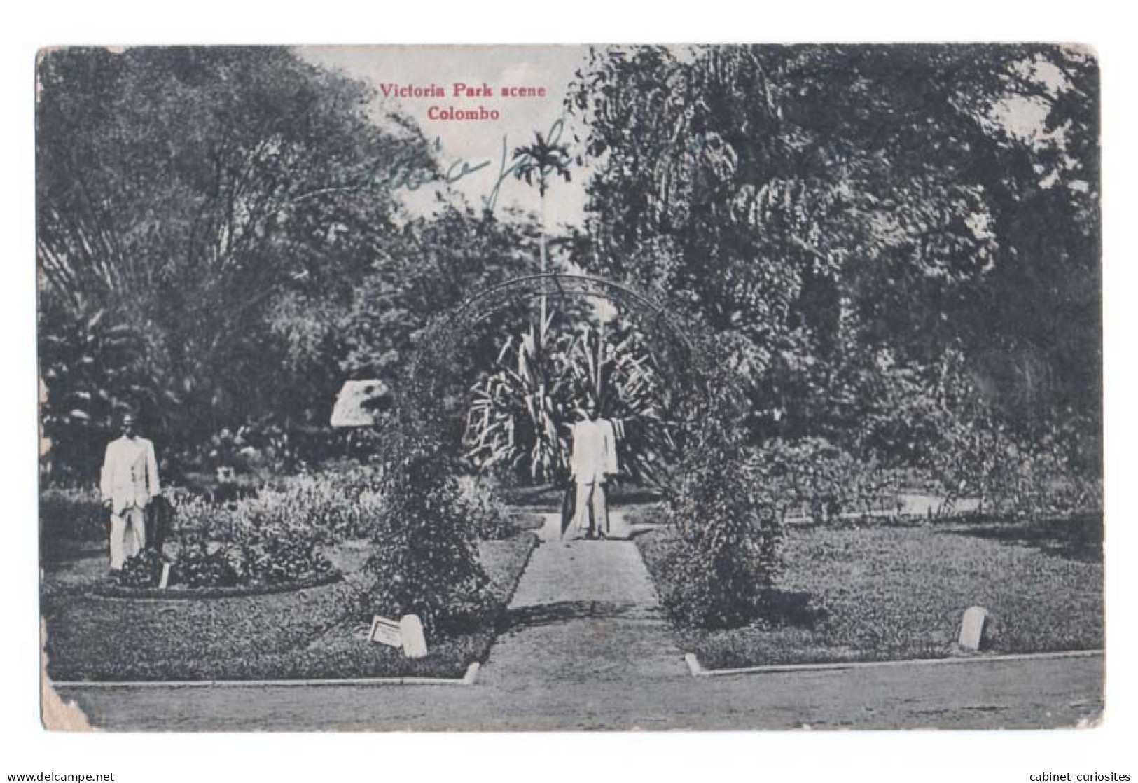 COLOMBO - Victoria Park Scene - Sri Lanka (Ceylon) - Ceylan -  Animée - Sri Lanka (Ceylon)