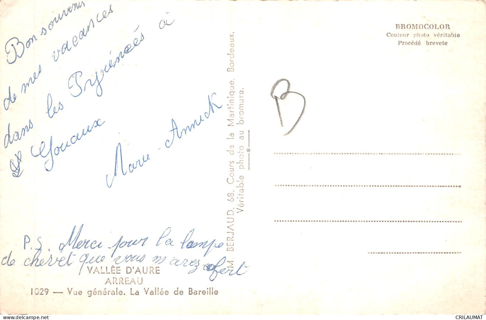 65-ARREAU-N°5136-H/0077 - Other & Unclassified