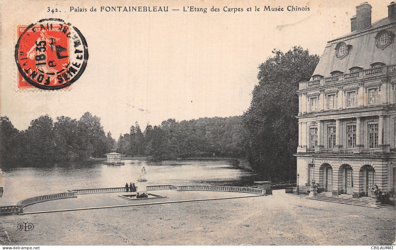 77-FONTAINEBLEAU LE PALAIS-N°5136-G/0371 - Fontainebleau