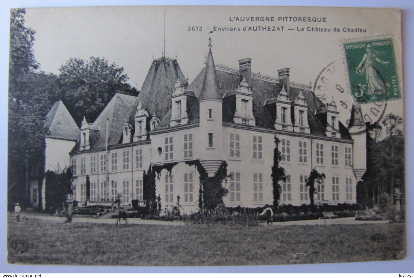 FRANCE - PUY-DE-DÔME - AUTHEZAT - Le Château De Chadieu - Sonstige & Ohne Zuordnung