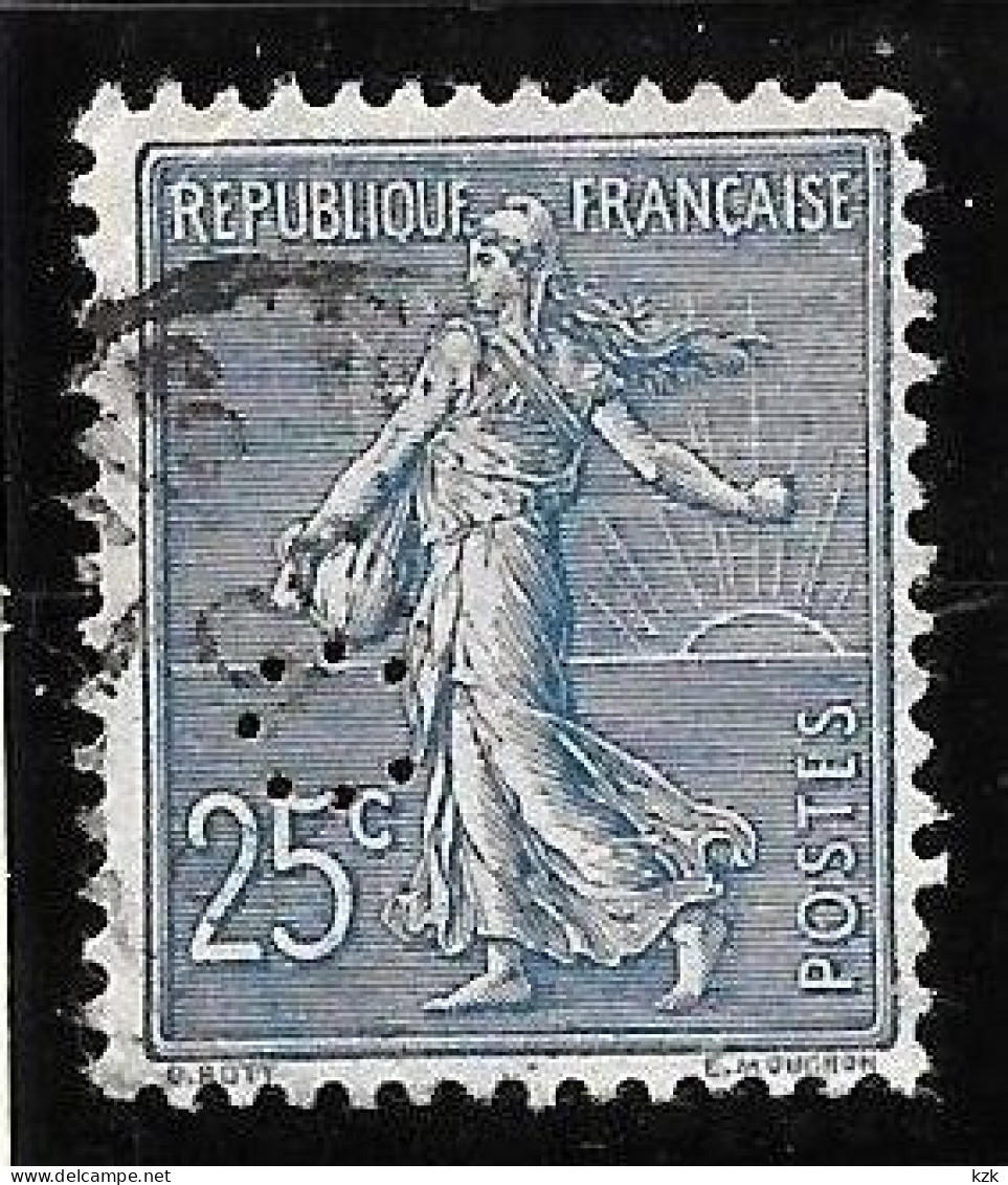 1 04	15	03	N°	132	Perforé	-	C 3	-	CREDIT LYONNAIS - Used Stamps