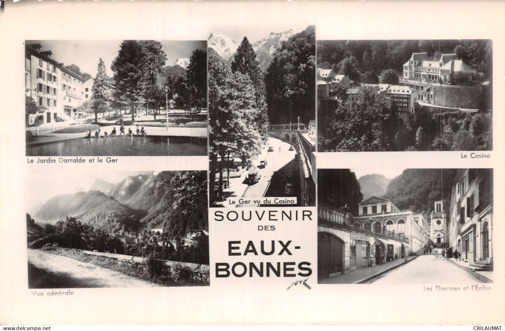 64-EAUX BONNES-N°5136-G/0123 - Other & Unclassified