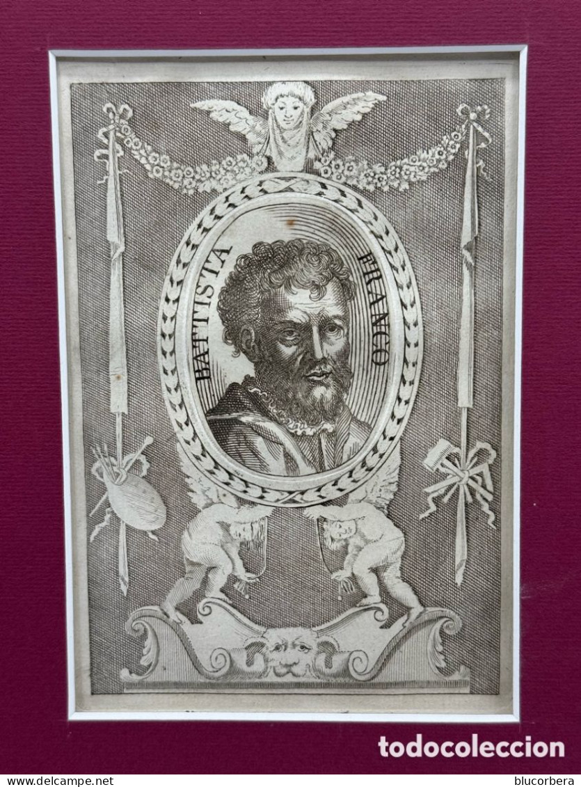 BATTISTA FRANCO VENEZIA 1510 - 1561 DETTO IL SAMOLEI ESPONENTE DEL MANIERISMO ROMANO - Stiche & Gravuren