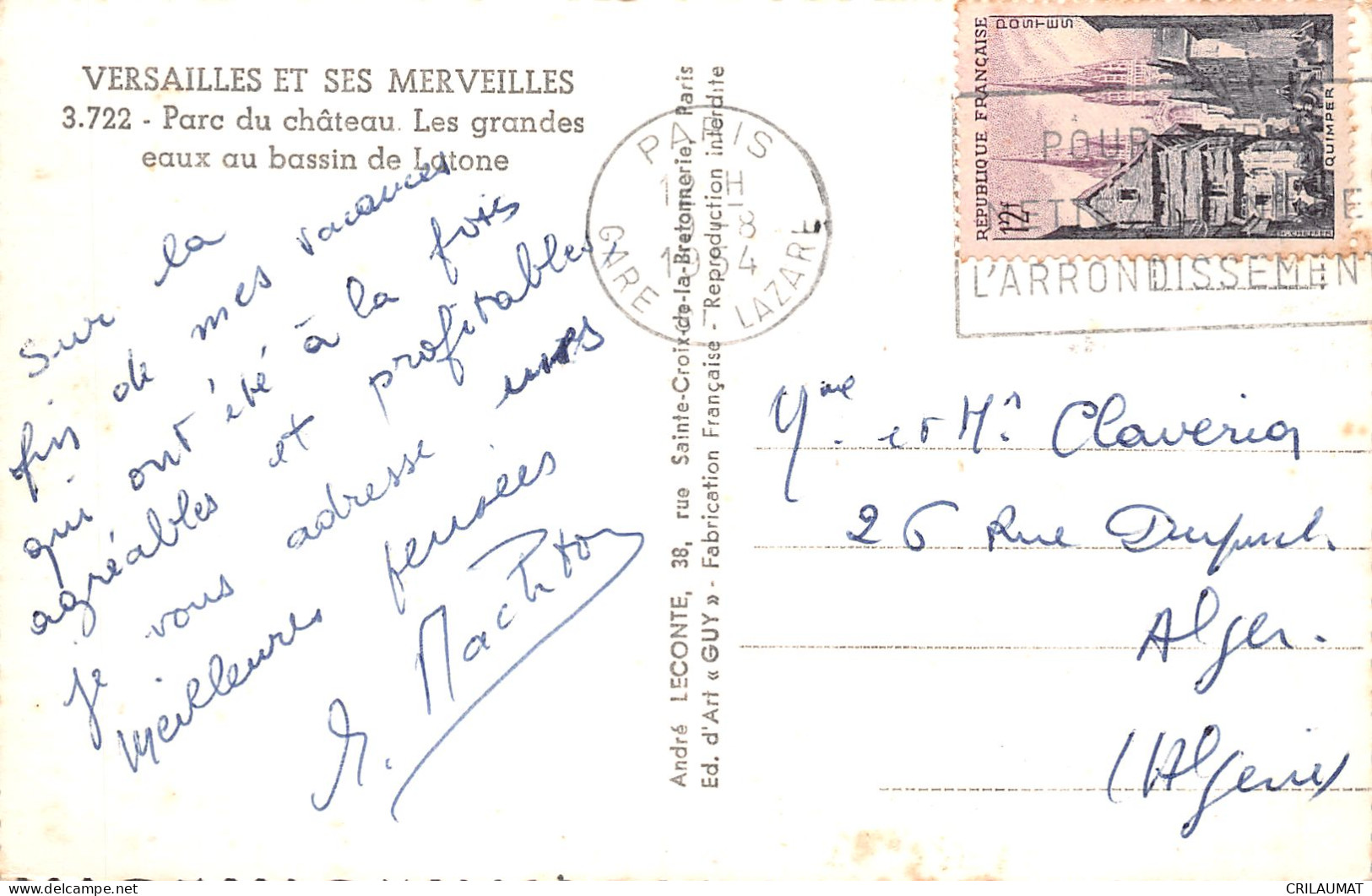 78-VERSAILLES PARC DU CHATEAU-N°5136-F/0301 - Versailles (Kasteel)