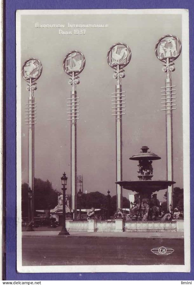 75 - PARIS - EXPOSITION INTERNATIONALE 1937 - PLACE De La CONCORDE -  - Exposiciones