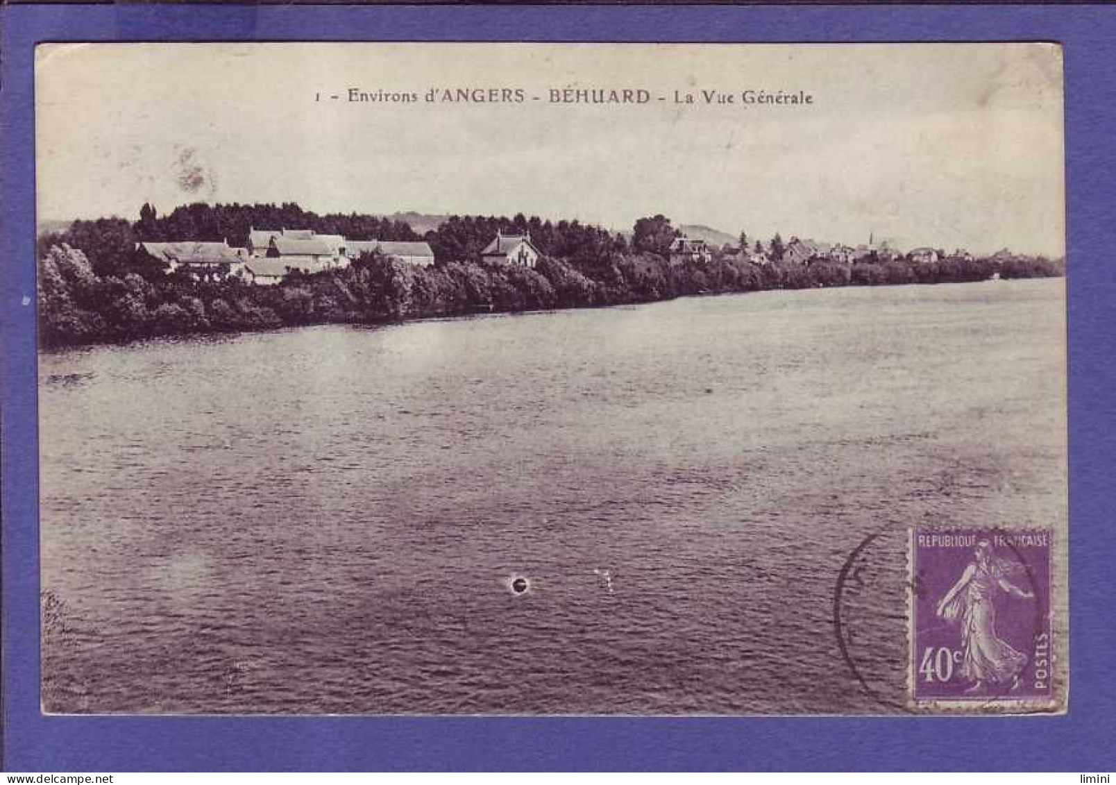 49 - BÉHUARD - VUE GENERALE -  - Angers