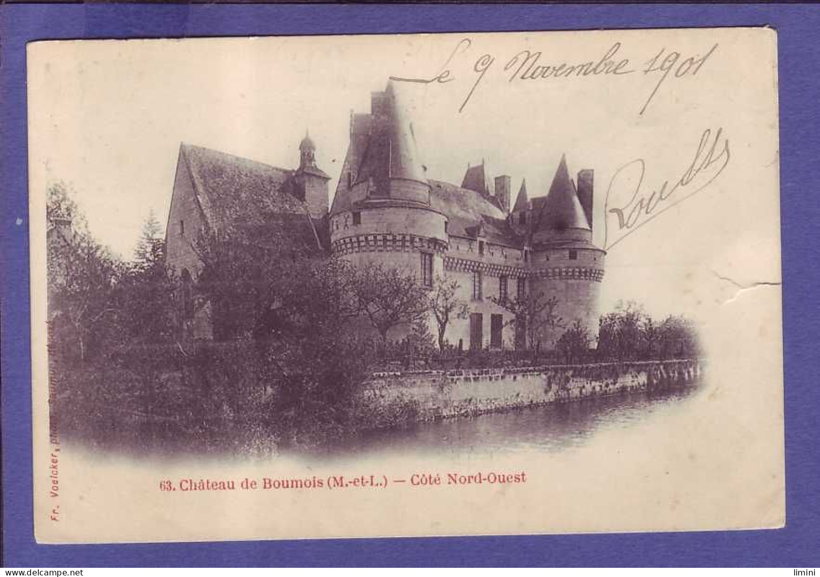 49 - BOUMOIS - Le CHATEAU - CÔTÉ NORD OUEST -  - Andere & Zonder Classificatie