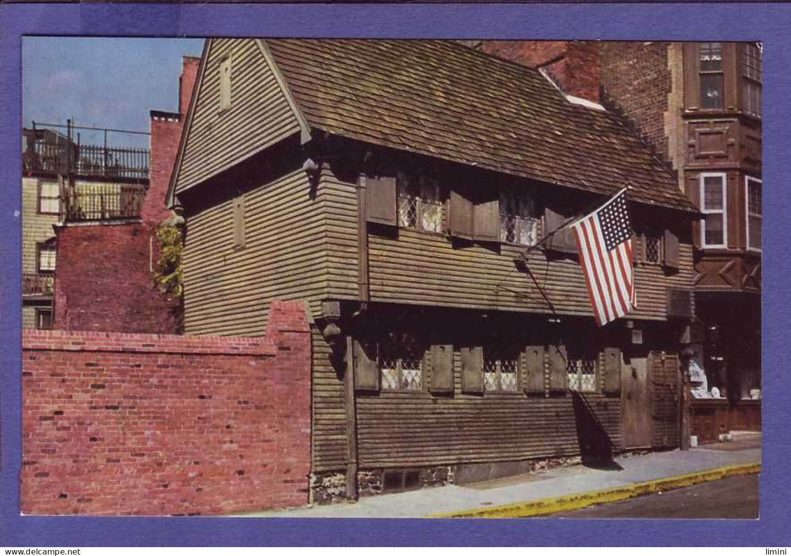 ÉTATS UNIS - BOSTON  MASSACHUSETTS -  THE PAUL REVERSE HOUSE -  - Boston