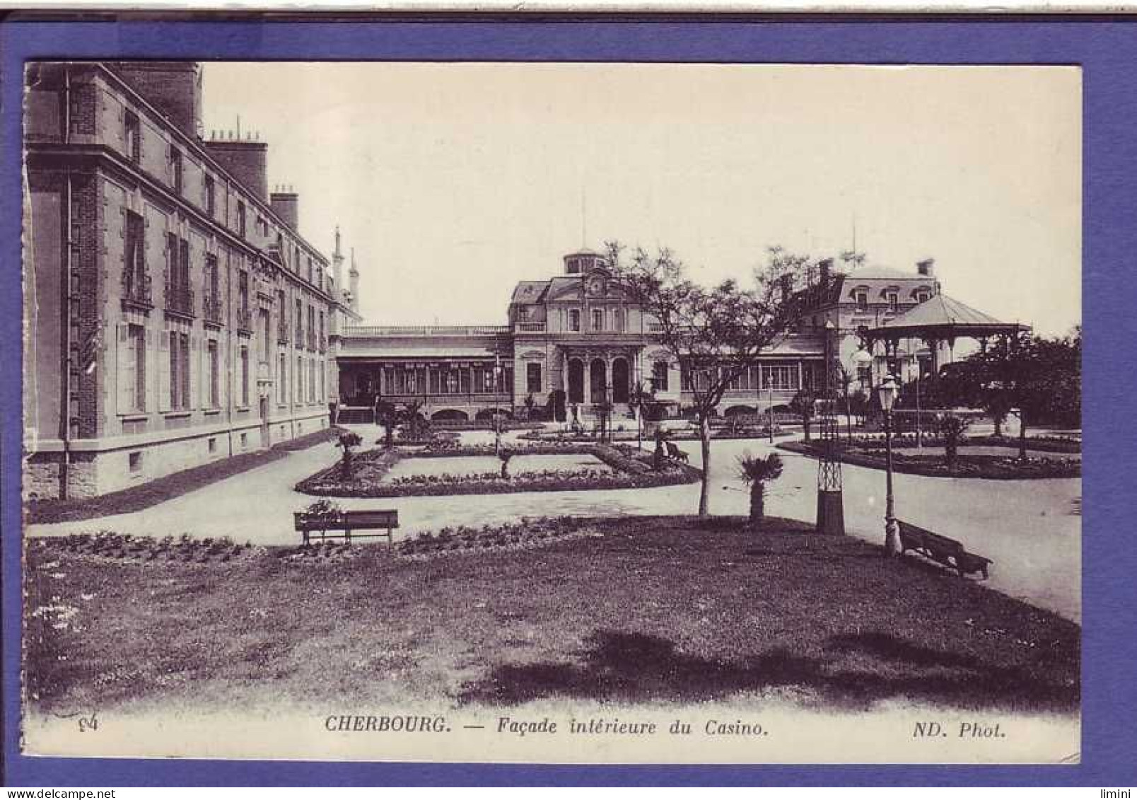 50 - CHERBOURG - FACADE INTÉRIEURE Du CASINO -  - Cherbourg