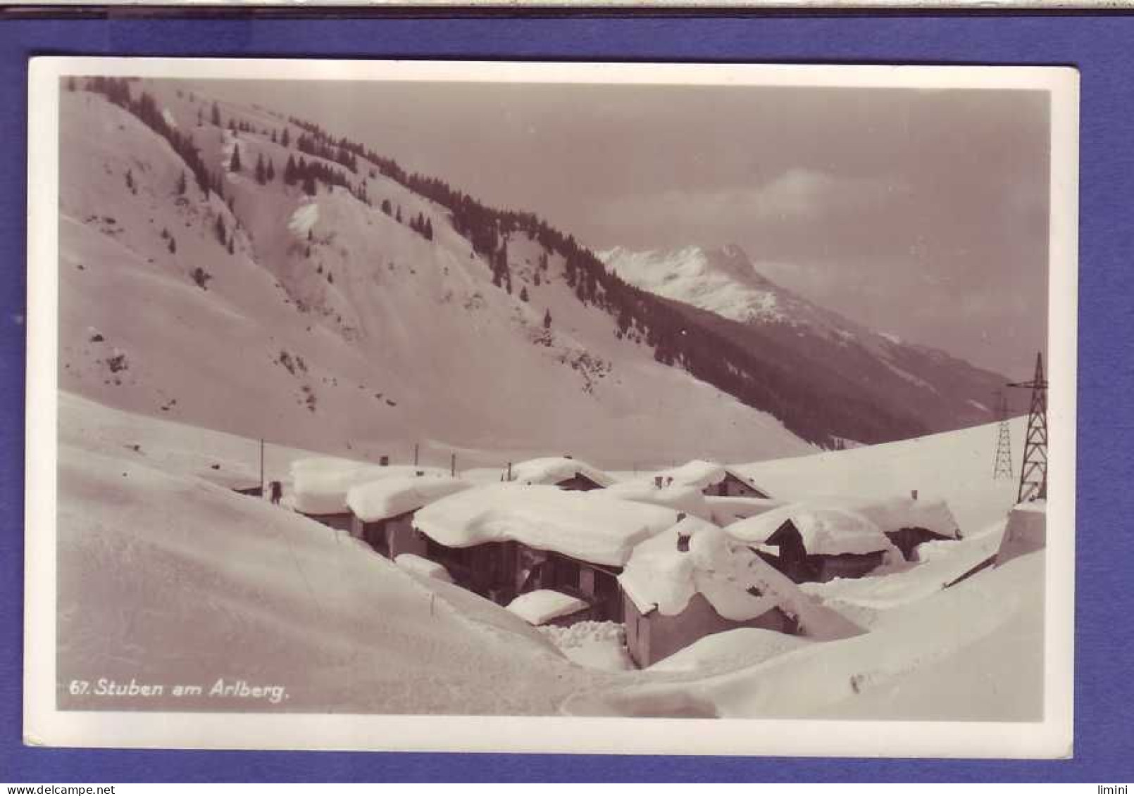 AUTRICHE - ZÜRS Am ARLBERG  - PANORAMA En HIVER - (1720m) - STUBEN Am ARLBERG - - Zürs