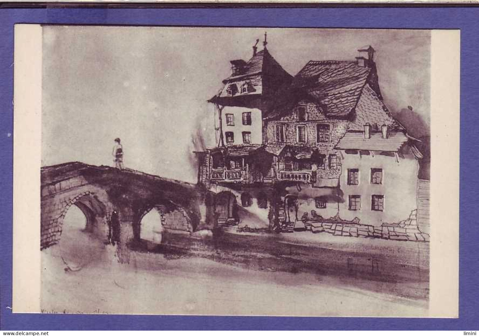 LUXEMBOURG - VIANDEN - MAISON De VICTOR HUGO - CARTE ILLUSTRÉE - - Vianden