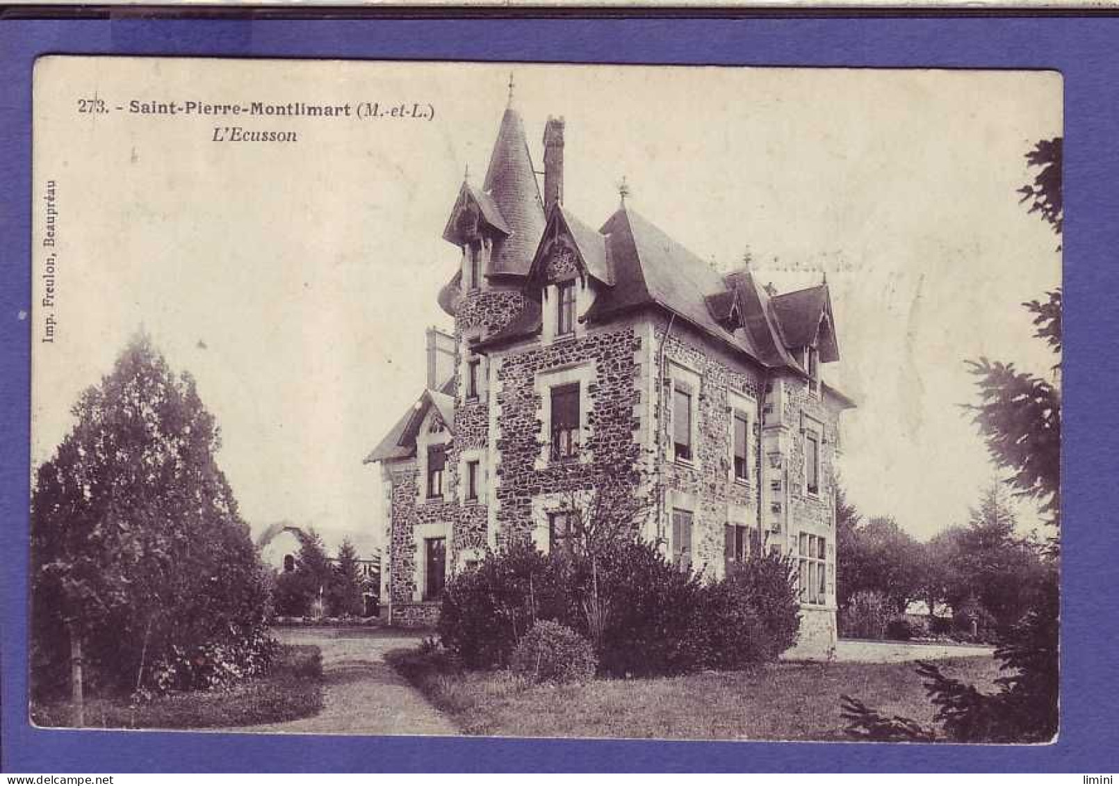 49 - SAINT PIERRE-MONTLIMART - L''ECUSSON - ' - Altri & Non Classificati