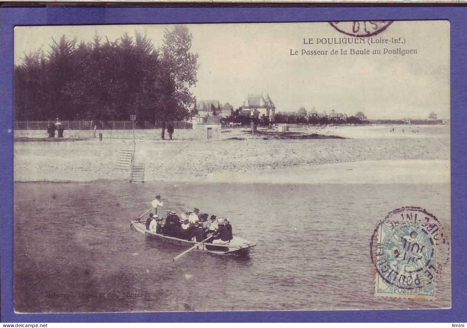 44 - LE POULIGUEN - PASSEUR De La BAULE Au POULIGUEN - ANIMÉE - - Le Pouliguen