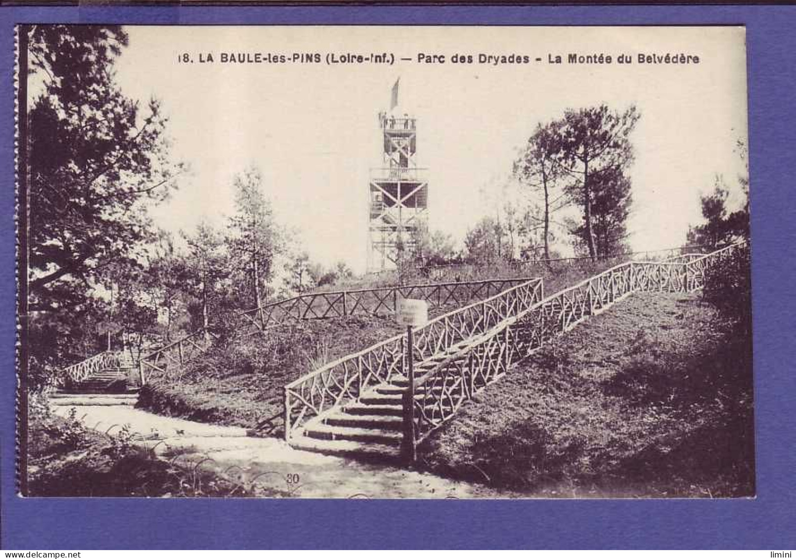 44 - LA BAULE Les PINS - PARS Des DRYADES - MONTÉE Du BELVÉDÉRE -  - La Baule-Escoublac