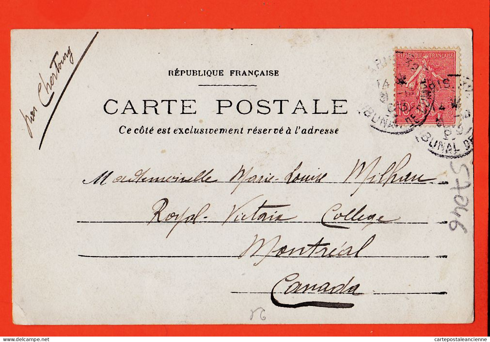 38848  / ⭐ ♥️ Rare Carte-Photo Projet Panneau Clinique BEAUDELOCQUE ART-DECO Sommeil Du Juste 1903 à M.L MILHAU Montreal - Hommes