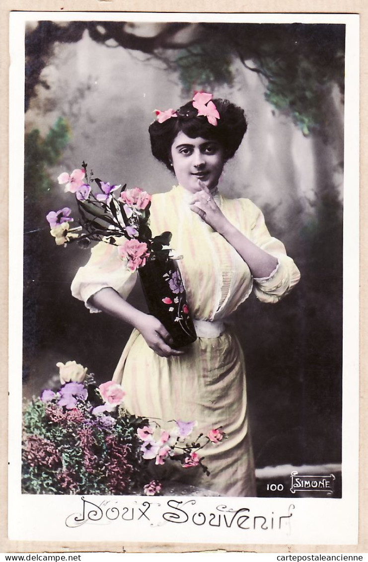 38812  / ⭐ SIMONE 100 / DOUX SOUVENIR 1900s De Jeanne CABASSUT  - Altri & Non Classificati