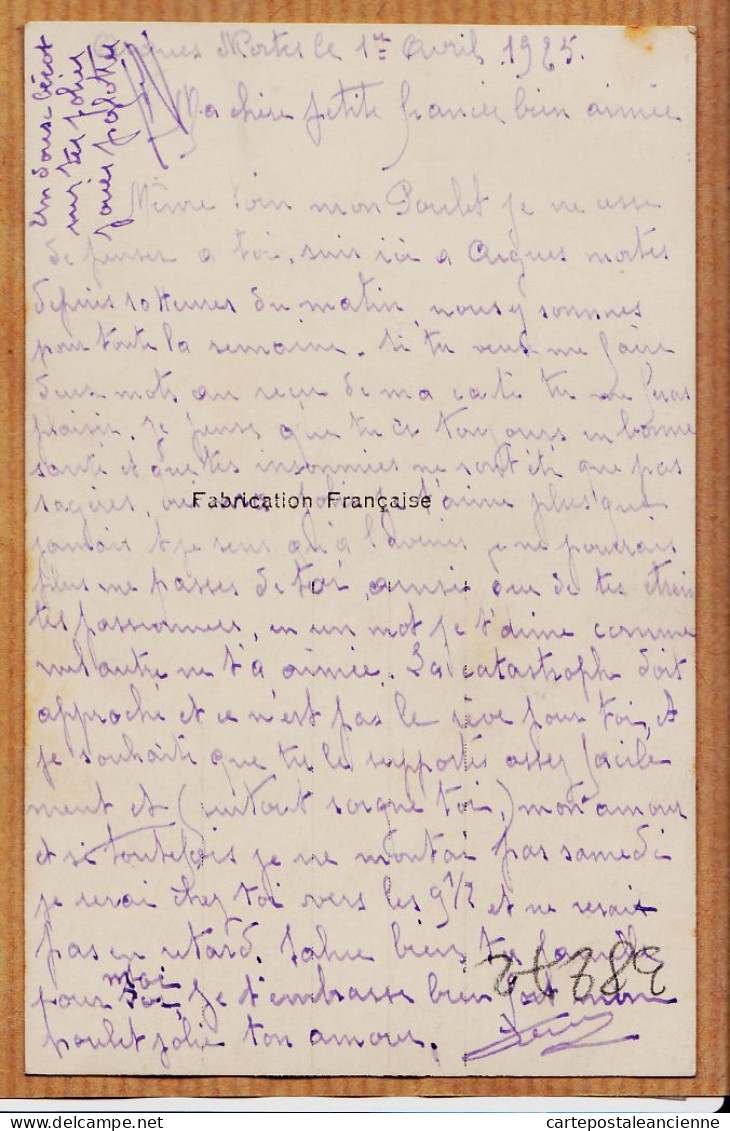 38788  / ⭐ AIGUES-MORTES Gard 1er Avril 1925 Ma Petite Fiancée... BLEUTS 450 - 1er Avril - Poisson D'avril