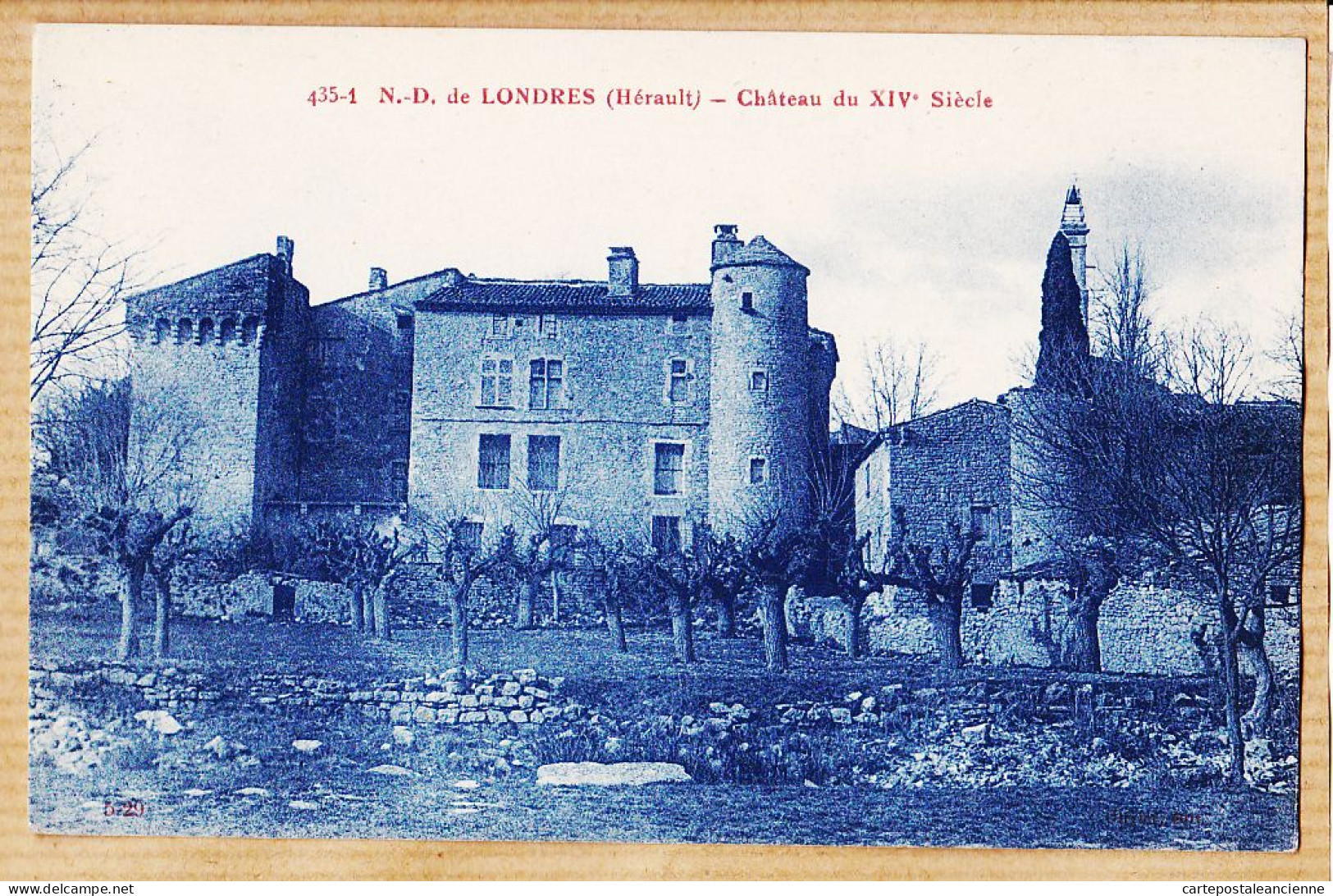 38626 / ⭐ ♥️ Rare Notre-Dame De LONDRES N.D Hérault Château Du XIVe Siècle 1910s ARTISTIC 435-1 → Etat Parfait  - Autres & Non Classés