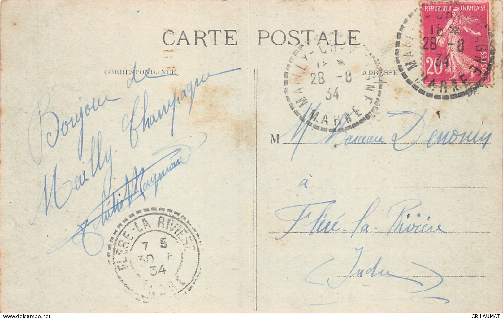 51-MAILLY CHAMPAGNE-N°5137-C/0361 - Other & Unclassified