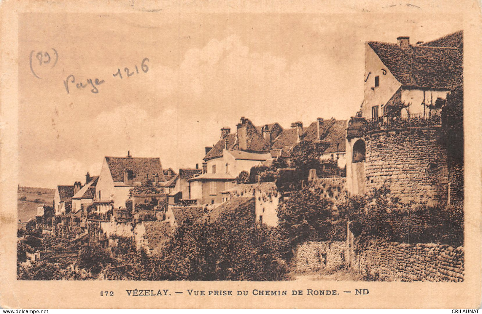 89-VEZELAY-N°5137-C/0193 - Vezelay