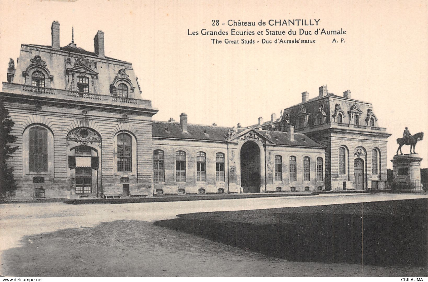 60-CHANTILLY-N°5137-C/0159 - Chantilly