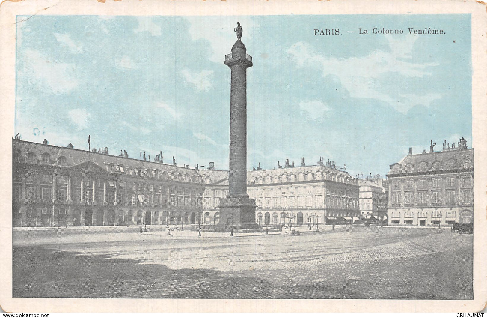 75-PARIS COLONNE VENDOME-N°5137-C/0145 - Andere & Zonder Classificatie