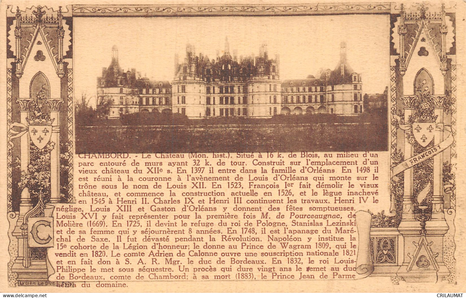 41-CHAMBORD-N°5137-C/0125 - Chambord