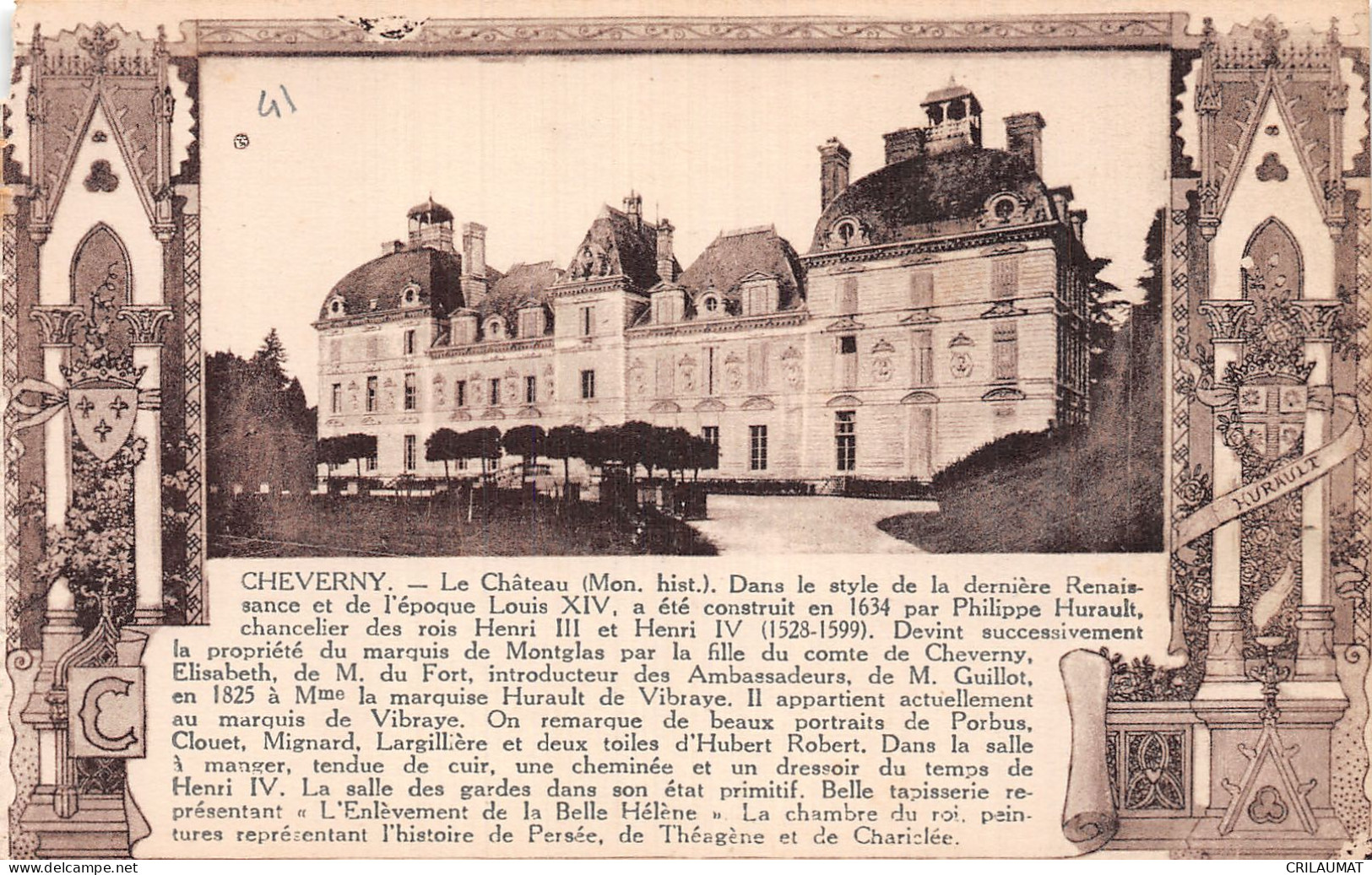 41-CHEVERNY-N°5137-C/0121 - Cheverny