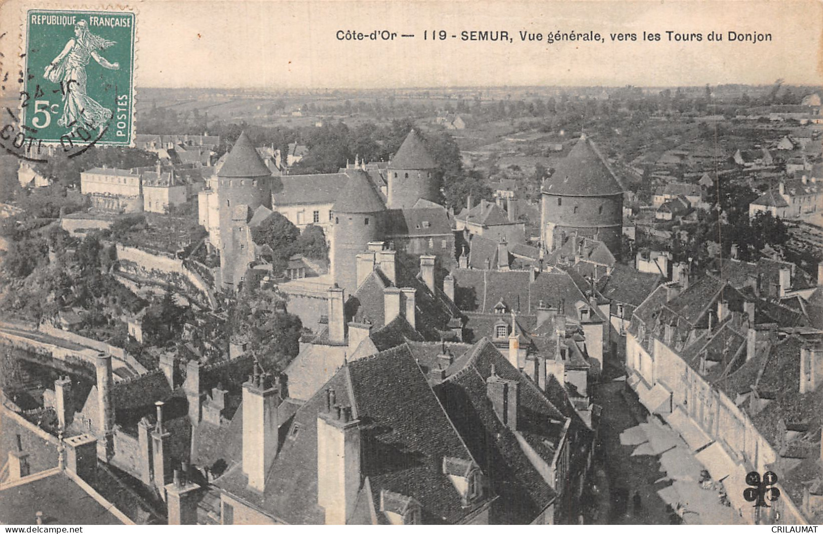 21-SEMUR EN AUXOIS-N°5137-B/0351 - Semur