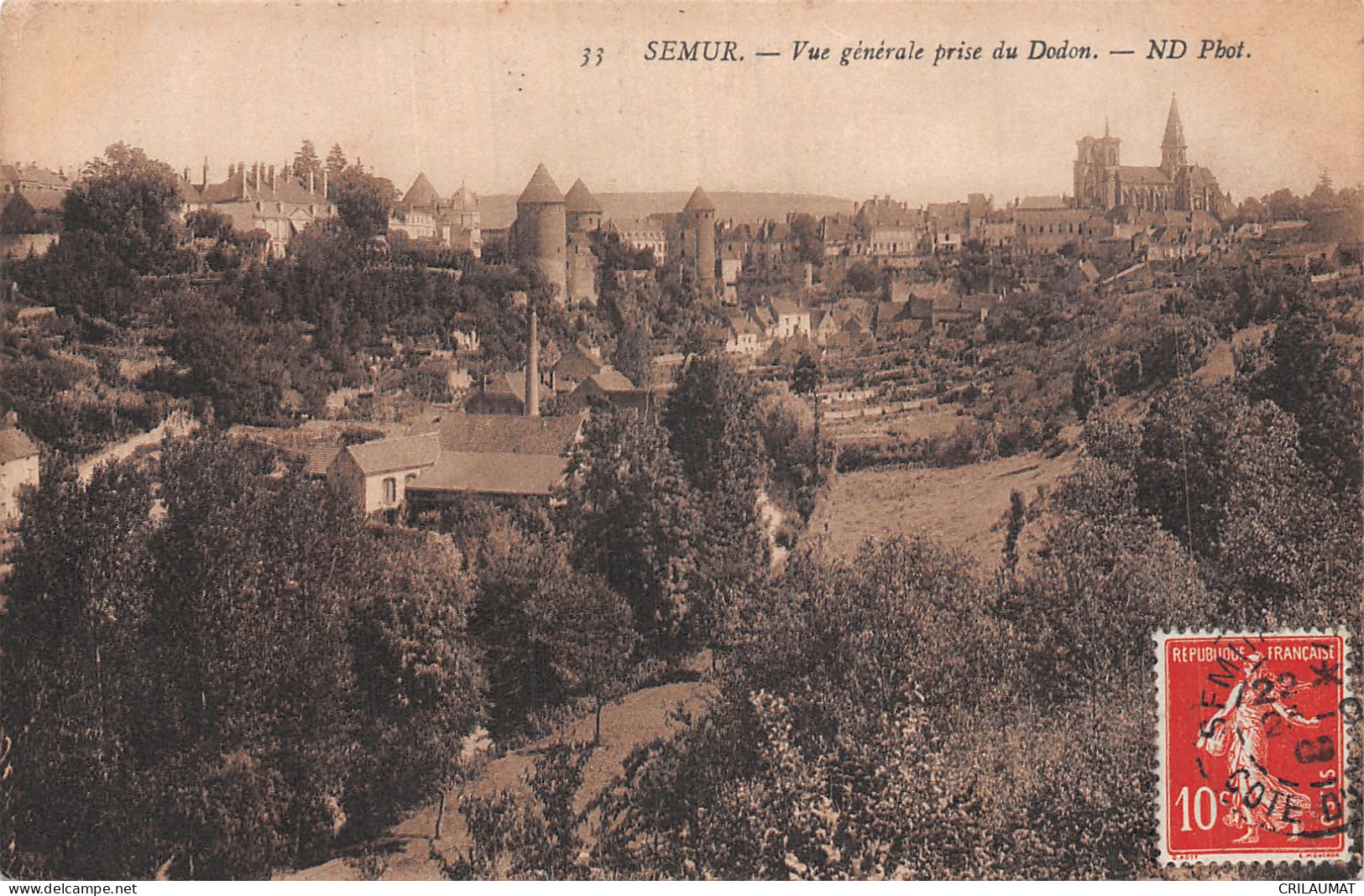 21-SEMUR EN AUXOIS-N°5137-B/0349 - Semur