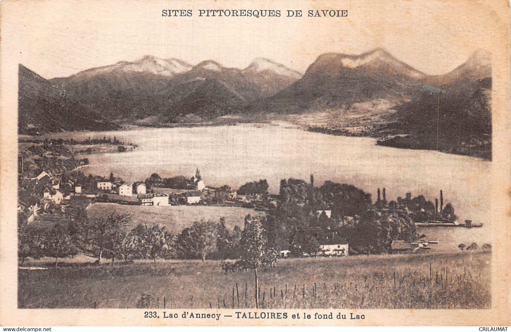 74-TALLOIRES-N°5137-B/0287 - Talloires