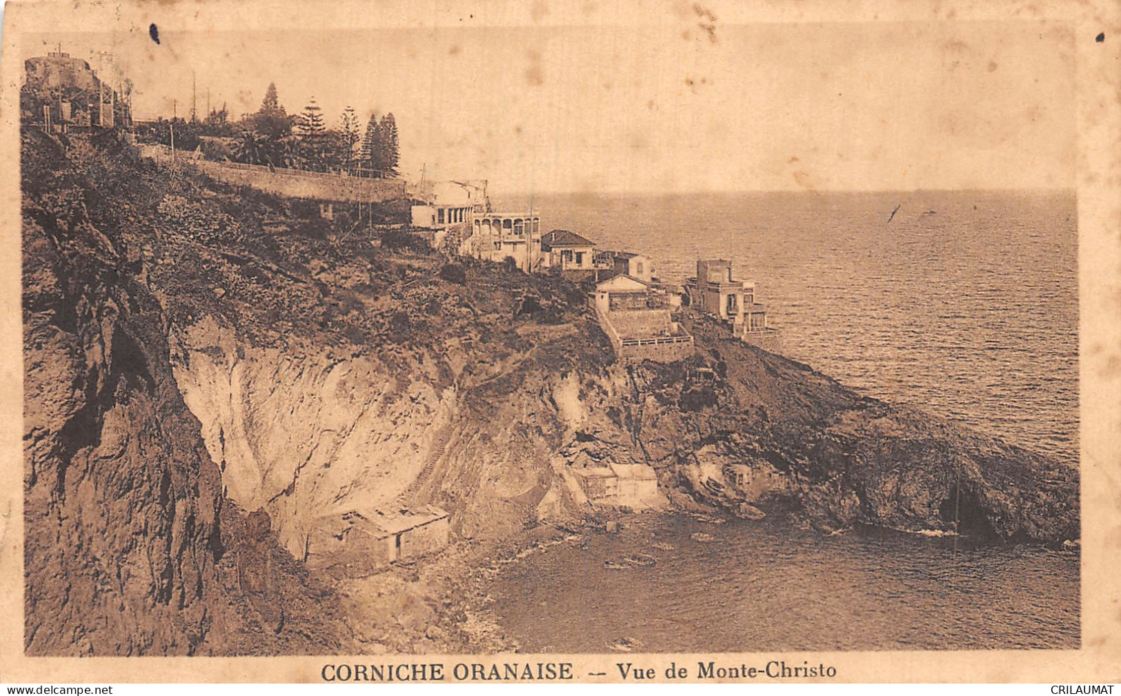 ET-ALGERIE CORNICHE ORANAISE-N°5137-B/0197 - Oran