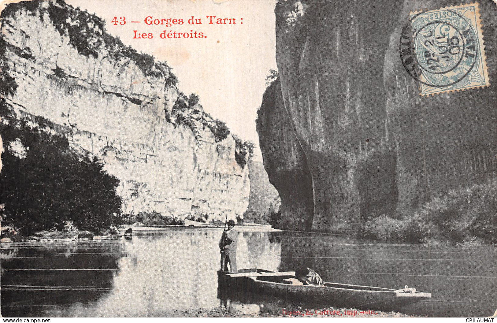 48-GORGES DU TARN-N°5137-A/0331 - Gorges Du Tarn