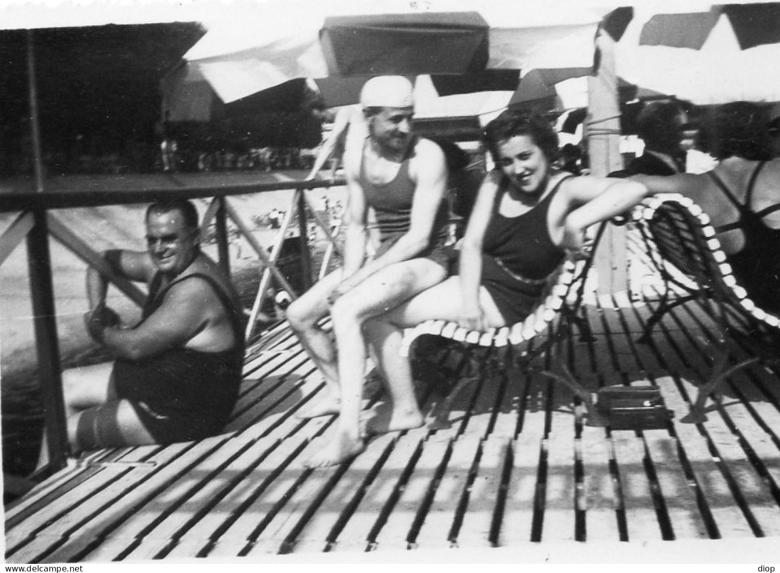 Photo Vintage Paris Snap Shop -femme Homme Women Men Maillot De Bain Swimsuit - Other & Unclassified