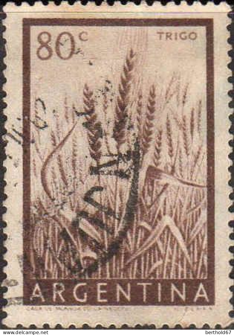 Argentine Poste Obl Yv: 547 Mi:623 Trico (cachet Rond) - Gebraucht