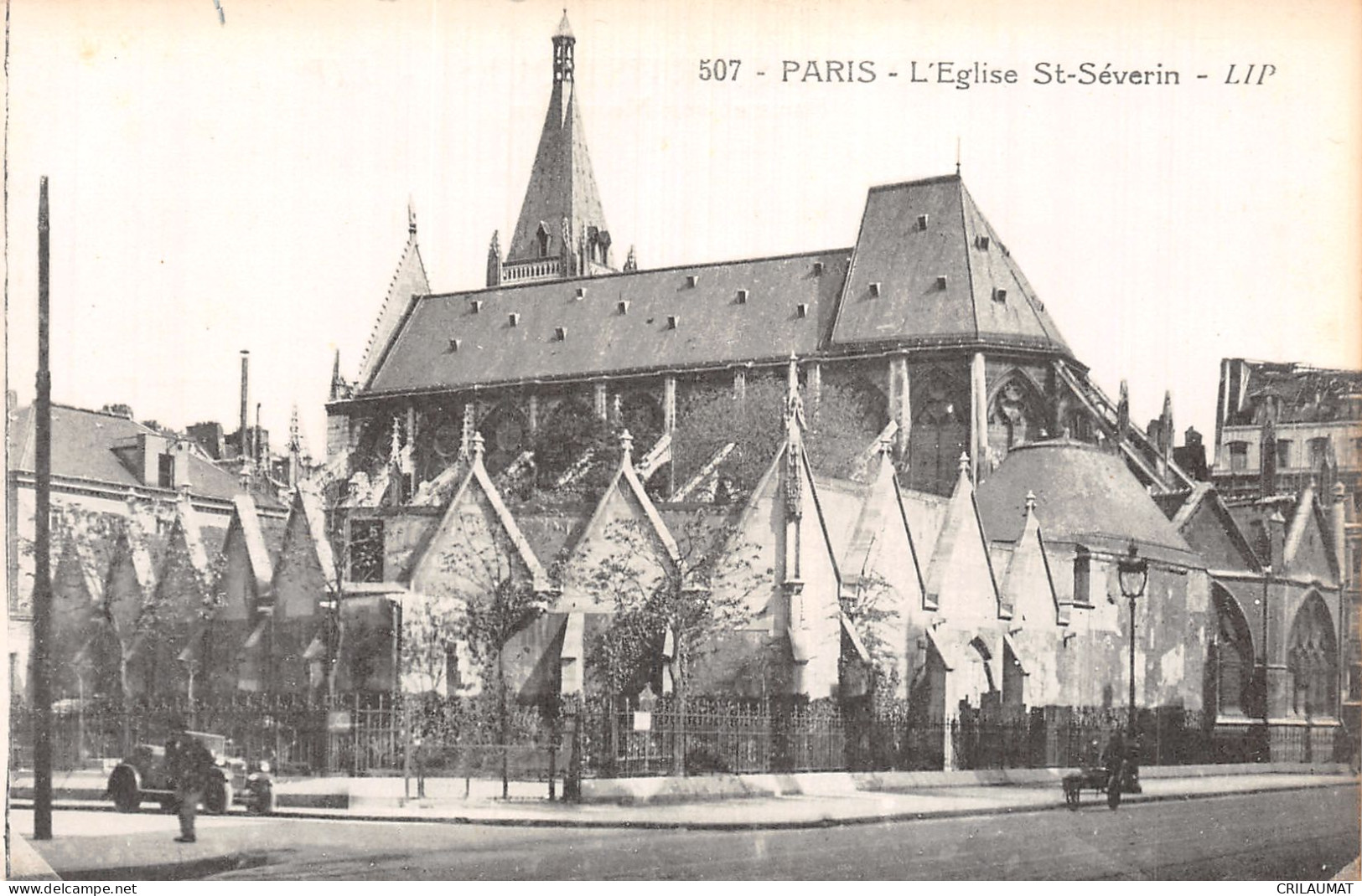 75-PARIS EGLISE SAINT SEVERINE-N°5137-A/0133 - Churches