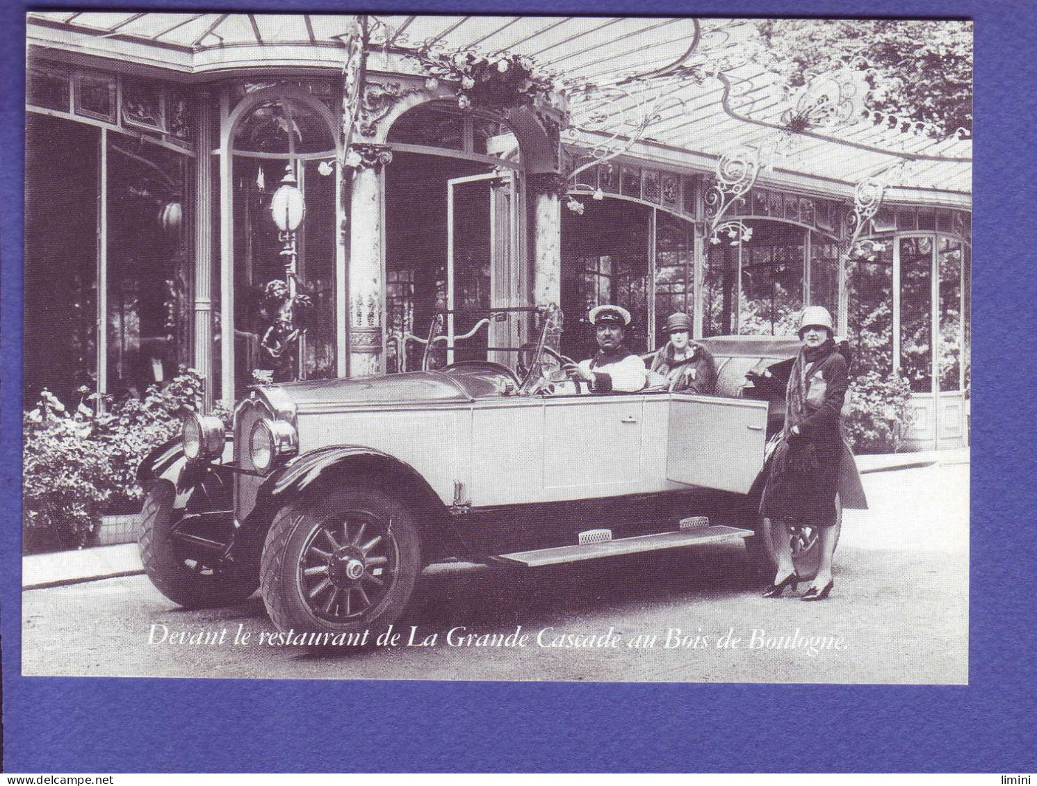 75 - BOIS De BOULOGNE - REPRODUCTION - BUICK  6 CYLINDRES - TYPE  17 HP - TORPEDO 5 PLACES  - - Other & Unclassified