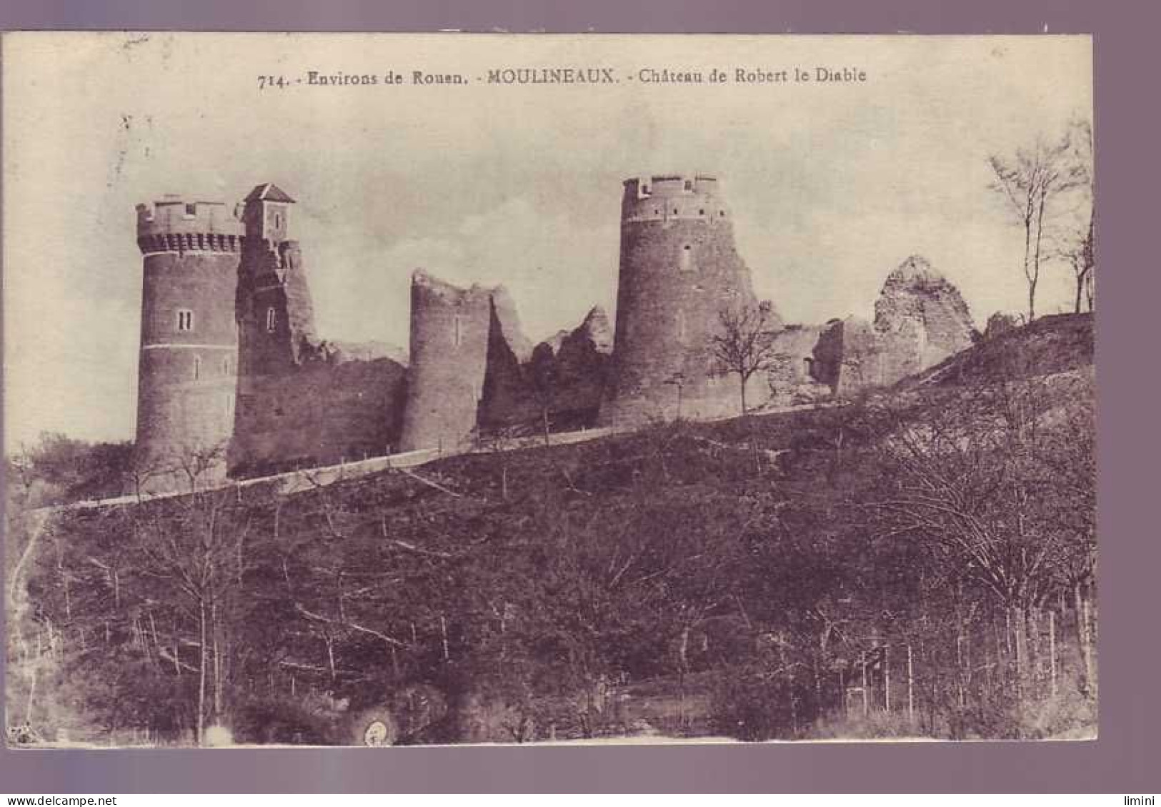 76 - MOULINEAUX - CHATEAU De ROBERT Le DIABLE - - Rouen