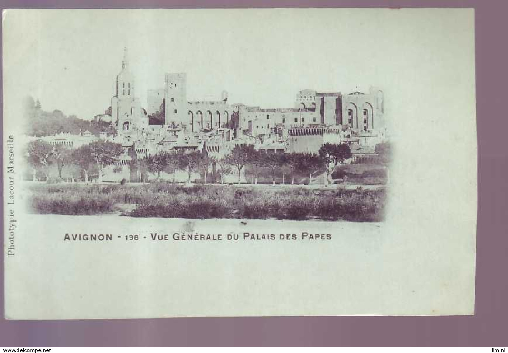 84 - AVIGNON - VUE GENERALE Du PALAIS Des PAPES -   - Avignon