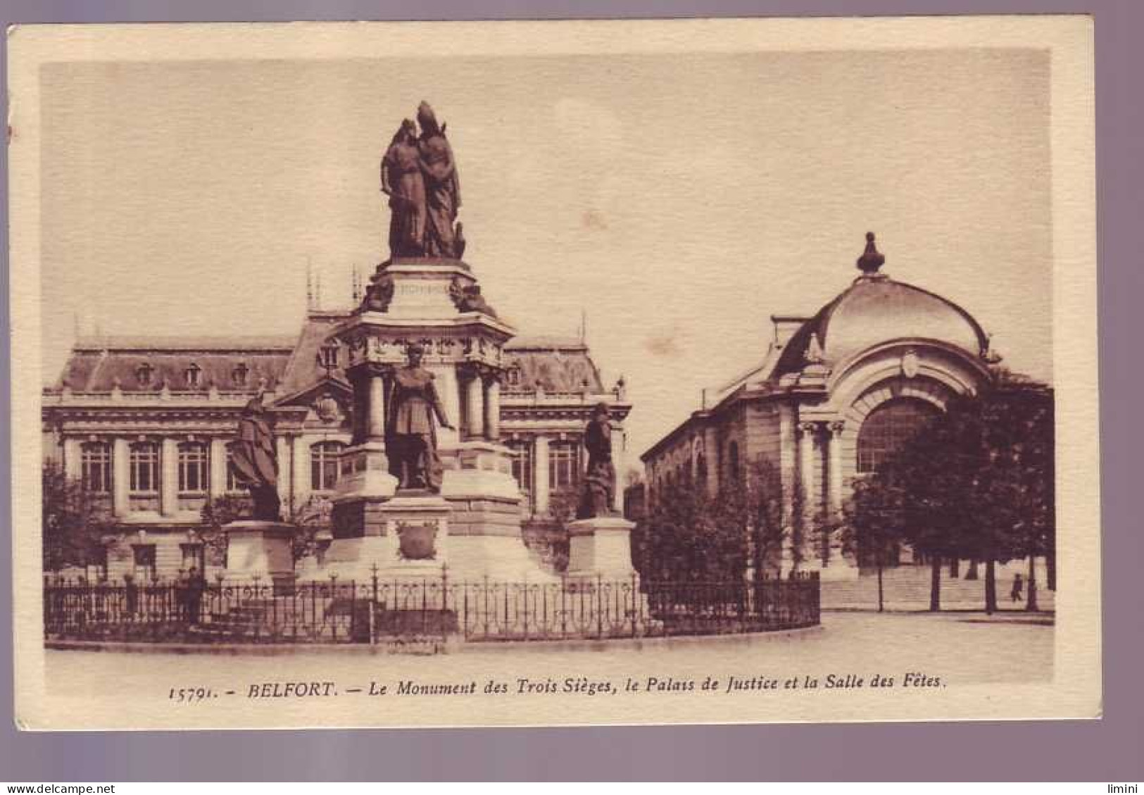 90 - BELFORT - MONUMENT Des TROIS SIEGES -  - Belfort - Stadt