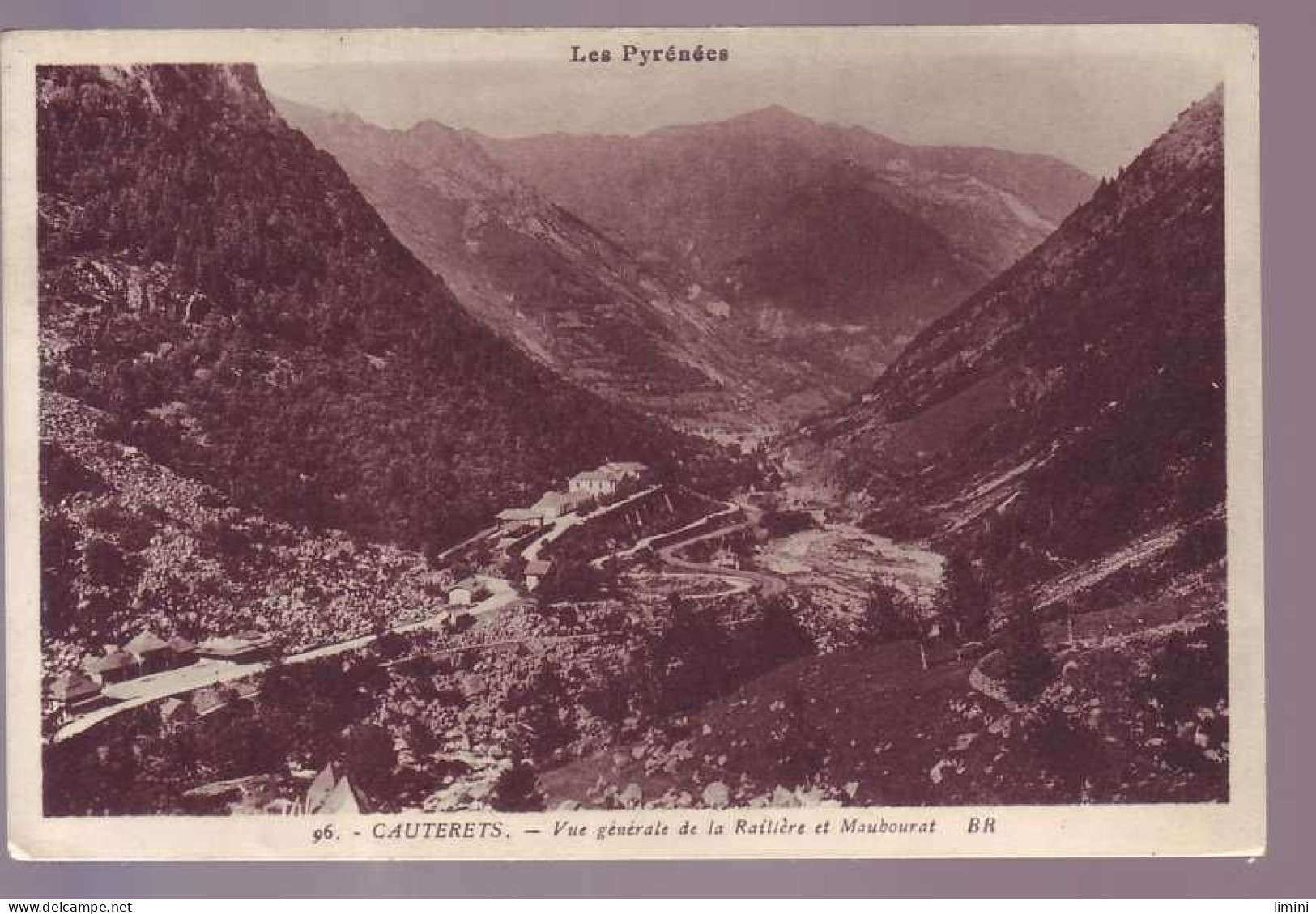 65 - CAUTERETS - VUE GENERALE De La RAILIERE Et MAUBOURET -  - Cauterets