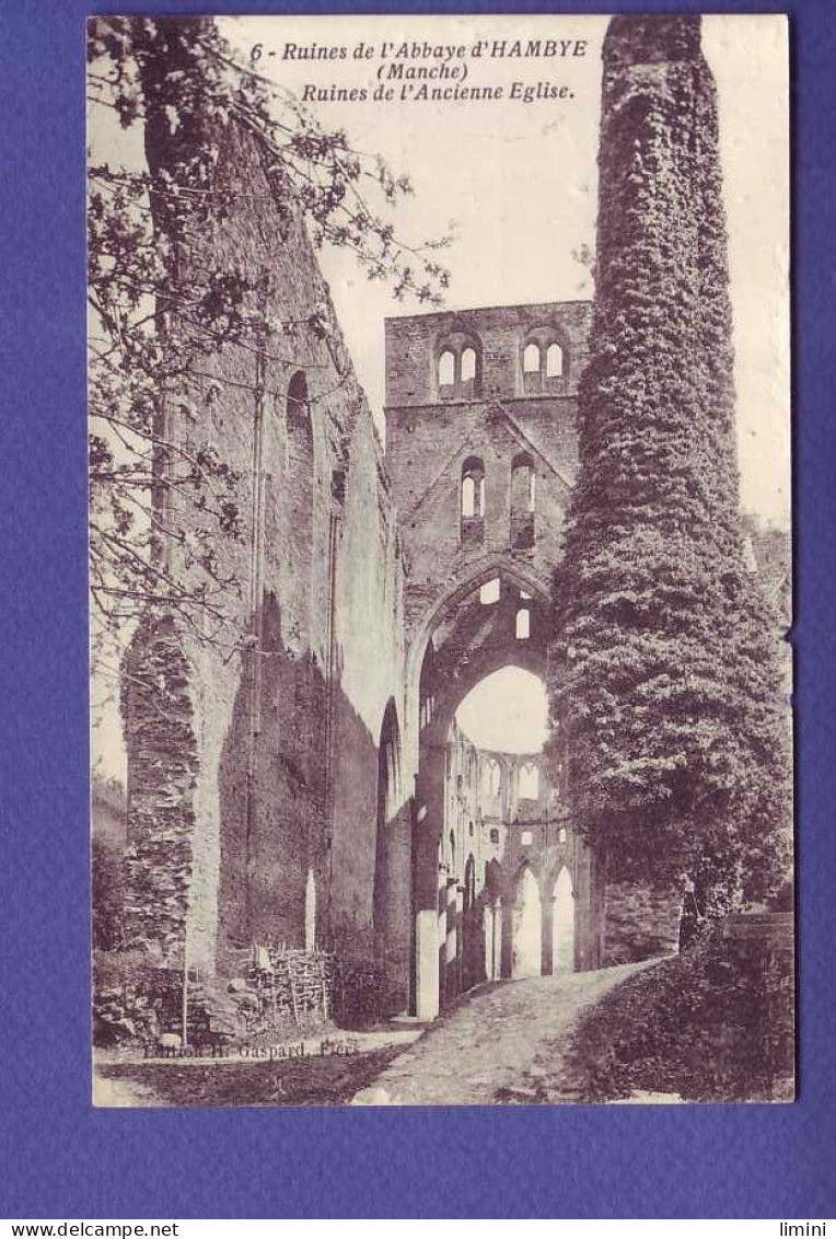 50 - HAMBYE - RUINES De L'ANCIENNE ÉGLISE - ' - Other & Unclassified