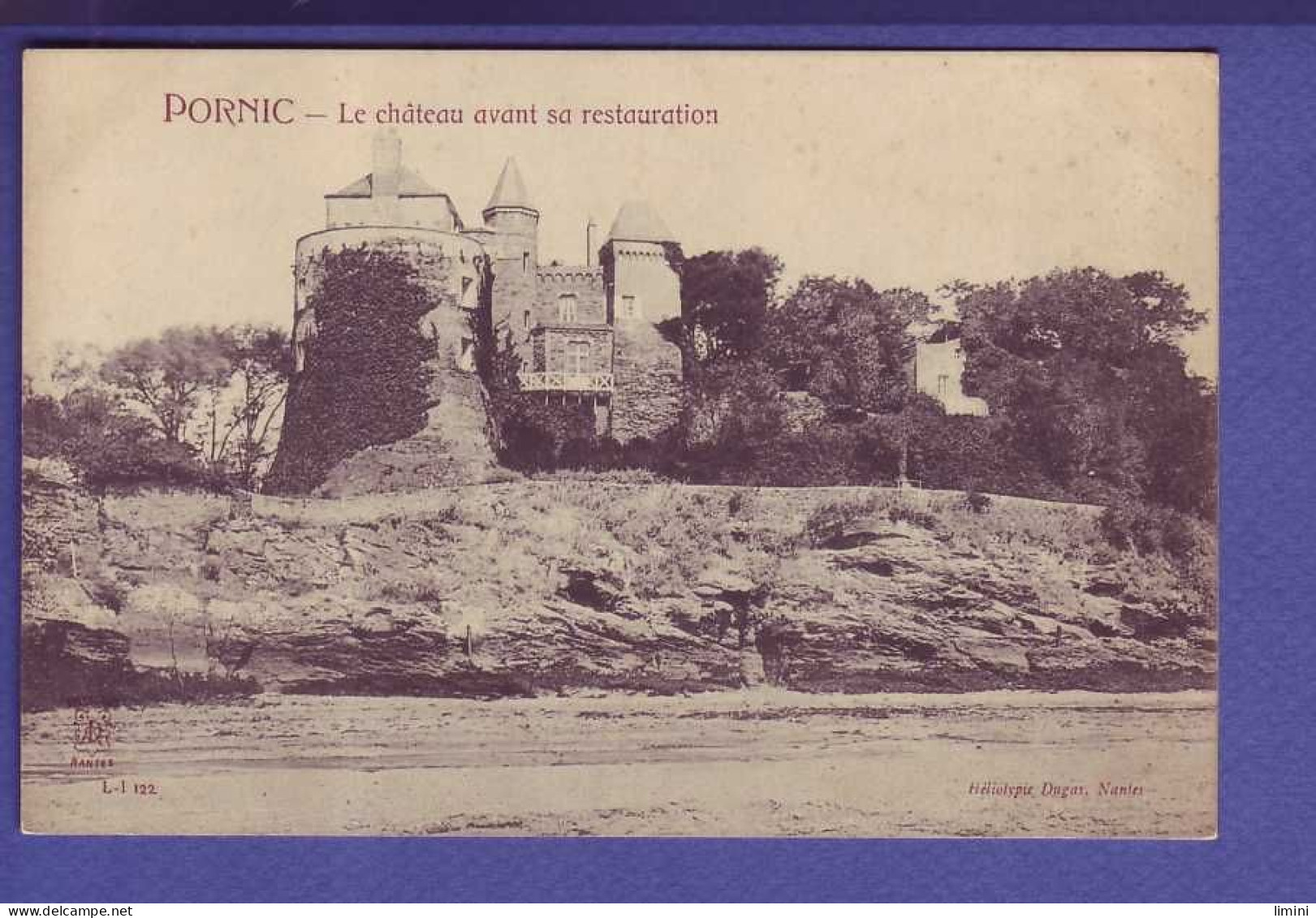 44 - PORNIC - CHATEAU AVANT Sa RESTAURATION -  - Pornic